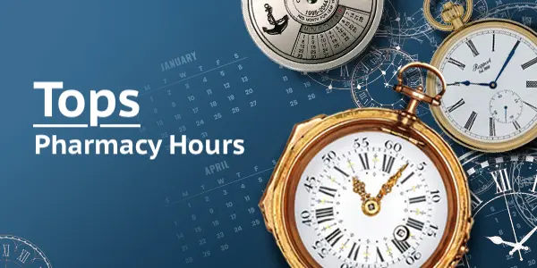 Tops pharmacy operation hours
